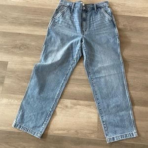 Madewell perfect vintage straight jean: carpenter edition NWOT